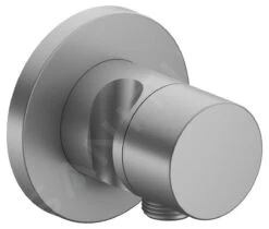 Keuco IXMO - Omstelventiel Inbouw, 2-weg, Met Slangaansluiting En Douchehouder, Mat Aluminium 59556170201