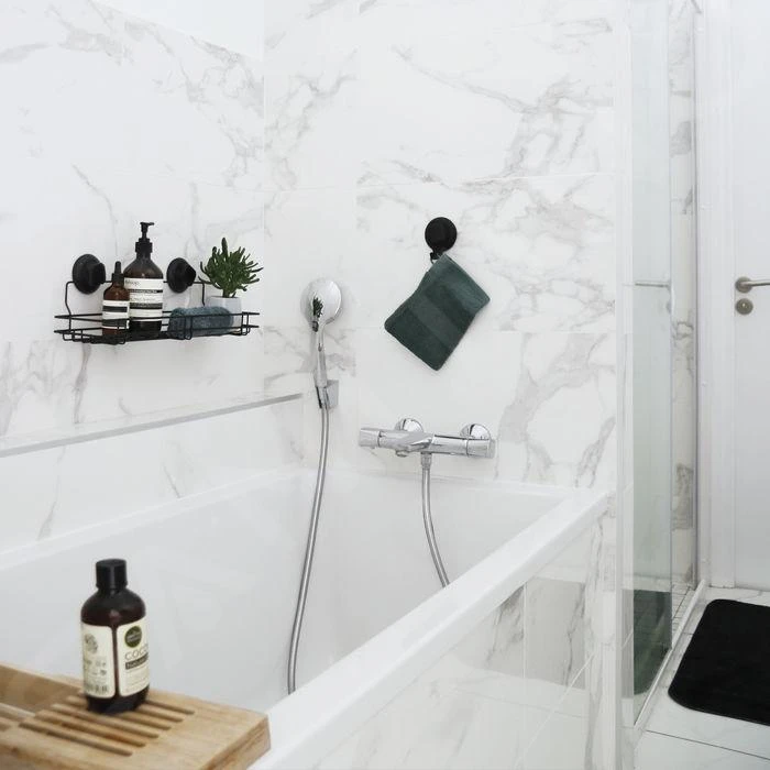 Compactor Bestlock - Set 2 St Zuignap Haak, Zwart RAN9771 2 Compactor Bestlock - Set 2 St Zuignap Haak, Zwart RAN9771 - Afbeelding 2