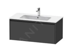 Duravit Ketho.2 - Wastafelkast 440x1010x480 Mm, 1 Lade, Grafiet Mat K25064049490000