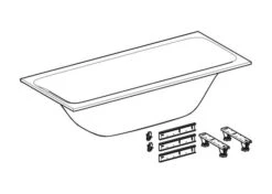 Geberit Tawa - Bad 1800x800x466 Mm, Wit 554.124.01.1 -Duravit || Geberit || Grohe Verkoopwinkel 06b30b098a0d7c2593605672 2