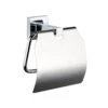 Kielle Harmonia - Toiletrolhouder Met Deksel, Chroom 40423000