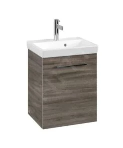 Villeroy & Boch Avento - Wastafelonderkast, 430x514x352 Mm, 1 Deur, Stone Oak A88701RK