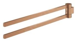 Grohe Selection - Handdoekhouder Dubbel, Draaibaar, Geborsteld Warm Sunset 41063DL0 -Duravit || Geberit || Grohe Verkoopwinkel 0947af8032e125ab4afda863