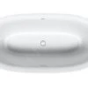 Duravit White Tulip - Vrijstaand Bad, 1800x900 Mm, ClickClack, Wit 700469000000000