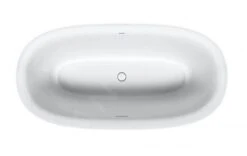 Duravit White Tulip - Vrijstaand Bad, 1800x900 Mm, ClickClack, Wit 700469000000000