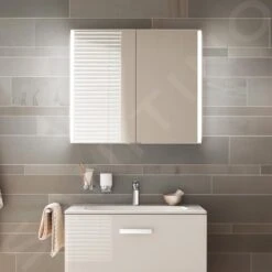 Keuco Royal Match - Spiegelkast Met LED-verlichting, 800x700x160 Mm, Zilver Geanodiseerd 12802171311 -Duravit || Geberit || Grohe Verkoopwinkel 0b2c3d7ba7053d849b982571