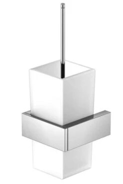 Steinberg 460 - Wandtoiletborstel Met Houder, Wit Glas/chroom 460 2903