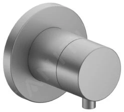 Keuco IXMO - Afsluit- En Omstelventiel Inbouw, 3-weg, Mat Aluminium 59549171001