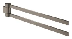 Grohe Selection - Handdoekhouder Dubbel, Draaibaar, Geborsteld Hard Graphite 41063AL0