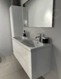 Laufen Lani - Wastafelonderkast, 118x45x52 Cm, 4 Laden, Glanzend Wit H4035741122611 -Duravit || Geberit || Grohe Verkoopwinkel 0d9662eb8b29bbce7dfd0eee 1