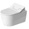 Duravit SensoWash Slim - Douchetoiletzitting SensoWash Slim, Incl. Wandwc, Rimless, HygieneGlaze, Wit 631002002004300