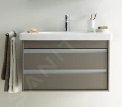 Duravit Ketho - Wastafelonderkast 480x800x385 Mm, 2 Lades, Glanzend Wit KT645302222 -Duravit || Geberit || Grohe Verkoopwinkel 0e3f9c16f06f8f484bea914b 1