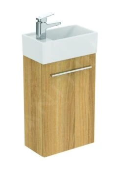 Ideal Standard I.Life S - Wastafelonderkast, 354x550x202 Mm, 1 Deur, Eikenhout T5302NX -Duravit || Geberit || Grohe Verkoopwinkel 0f8f5336c87c09c7f0a19cfa