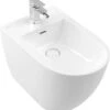 Villeroy & Boch Subway 3.0 - Staand Bidet, Met Overloop, Kraangat, CeramicPlus, Alpine Wit 447100R1