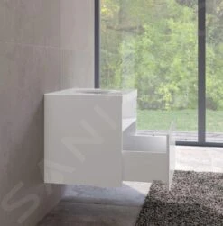 Keuco Stageline - Wastafelonderkast, 650x550x490 Mm, Met Uitsparing Voor Wastafel, Met Verlichting En USB, Wit 32853300100 -Duravit || Geberit || Grohe Verkoopwinkel 0fedea3fbb8e64b42dd4ab7f 1