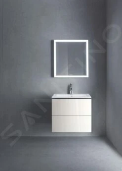 Duravit L-Cube - Wastafelonderkast 550x620x481 Mm, 2 Laden, Glanzend Wit LC624002222 -Duravit || Geberit || Grohe Verkoopwinkel 100eb61aee254193672a7ce1