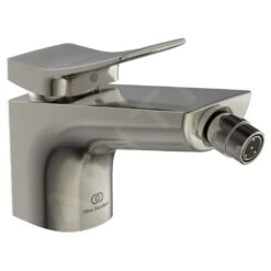 Ideal Standard Conca Tap - Bidetkraan Met Waste, Silver Storm BC760GN