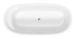 Duravit Cape Cod - Vrijstaand Bad 1855x855 Mm, Wit 700330000000000