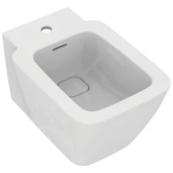 Ideal Standard Strada II - Wandbidet Met Overloop, Met Kraangat, Ideal Plus, Wit T2971MA