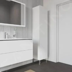 Duravit L-Cube - Hoge Kast 1760x400x363 Mm, Scharnieren Links, Wit Mat LC1180L1818 -Duravit || Geberit || Grohe Verkoopwinkel 11987d4ff9c9bd30dfe41325 1