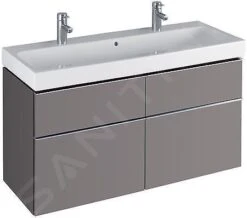 Geberit ICon - Wastafelonderkast, 1190x620x477 Mm, Platina Hoogglans 840422000 -Duravit || Geberit || Grohe Verkoopwinkel 12be6dca5aec00429f217bca