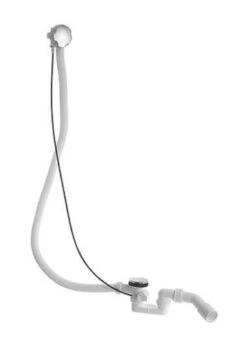 Duravit Toebehoren - Afvoer- En Overloop Garnituur, Bowden, Chroom 790227000001000