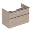 Geberit ICon - Wastafelonderkast, 89x62x48 Cm, 2 Laden, Eiken 502.305.JH.1
