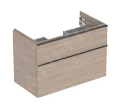 Geberit ICon - Wastafelonderkast, 89x62x48 Cm, 2 Laden, Eiken 502.305.JH.1