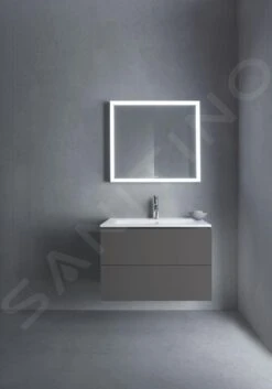 Duravit L-Cube - Wastafelonderkast 550x820x481 Mm, 2 Laden, Grafiet Mat LC624104949 -Duravit || Geberit || Grohe Verkoopwinkel 13fdef92c5fce9012b8dc950
