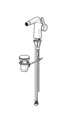 Hansa Designo - Bidetkraan Met Waste, Chroom 51983283 5 Hansa Designo - Bidetkraan Met Waste, Chroom 51983283 -Duravit || Geberit || Grohe Verkoopwinkel 14c01cccedfd8a97d56bb6f9