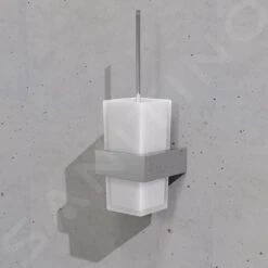 Steinberg 460 - Wandtoiletborstel Met Houder, Wit Glas/chroom 460 2903 -Duravit || Geberit || Grohe Verkoopwinkel 160968084ae5f0a5193bdd68