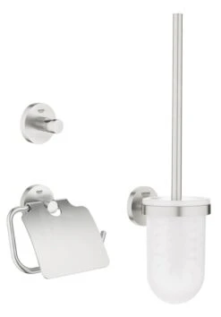 Grohe Essentials - Accessoireset 3 In 1, Supersteel 40407DC1