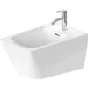 Duravit Viu - Hangend Bidet, 370x570 Mm, Kraangat, WonderGliss, Wit 22921500001