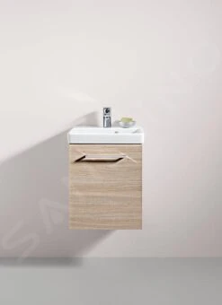 Villeroy & Boch Avento - Wastafelkast, 430x514x352 Mm, 1 Deur, Elm Impresso A88701PN -Duravit || Geberit || Grohe Verkoopwinkel 17a84207cbaf1b2f99591c75