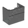 Geberit ICon - Wastafelonderkast, 74x62x48 Cm, 2 Laden, Lava 502.304.JK.1