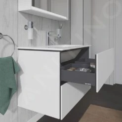 Duravit L-Cube - Wastafelonderkast 550x820x481 Mm, 2 Laden, Glanzend Wit LC624102222 -Duravit || Geberit || Grohe Verkoopwinkel 1a5e26f5e690ef7d1d60d03a 1
