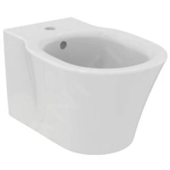 Ideal Standard Connect Air - Hangend Bidet, 360x540 Mm, Met Overloop, Kraangat, Wit E233501