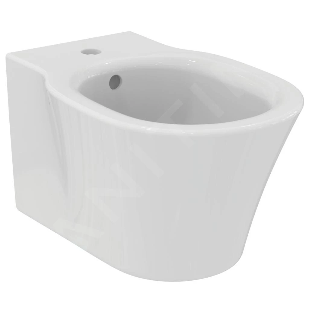Ideal Standard Connect Air - Hangend Bidet, 360x540 Mm, Met Overloop, Kraangat, Wit E233501 1 Ideal Standard Connect Air - Hangend Bidet, 360x540 Mm, Met Overloop, Kraangat, Wit E233501