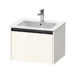 Duravit Ketho.2 - Wastafelkast 440x610x480 Mm, 1 Lade, Glanzend Wit K25062022220000