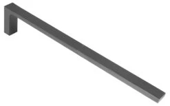 Keuco Edition 11 - Handdoekhouder, Lengte 450 Mm, Zwart Chroom Geborsteld 11120130000