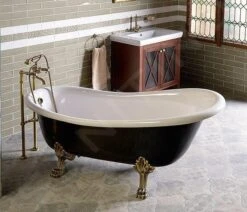 Sapho Reitano Rubinetteria Antea - Aansluiting Voor Installatie Van Badkraan Op Badrand, 2 St, Brons 9846 -Duravit || Geberit || Grohe Verkoopwinkel 1e45001b6755b3e6596d36ea