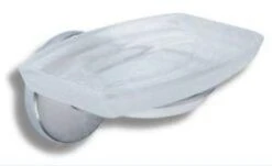 Novaservis Metalia 1 - Zeephouder, Chroom/glas 6136,0