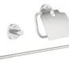 Grohe Essentials - Accessoireset 3 In 1, Supersteel 40775DC1
