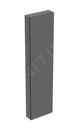 Geberit ICon - Hoge Kast 180x45x15 Cm, 1 Deur, Scharnieren L/R, Binnenspiegel, Lava 502.317.JK.1