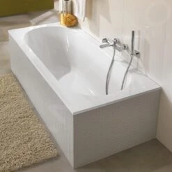 Villeroy & Boch Oberon - Bad Solo 1700x750x450 Mm, Quaryl, Wit UBQ170OBE2V-01 -Duravit || Geberit || Grohe Verkoopwinkel 1f1d3b8344fa29cd5f69d5fc 1