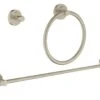 Grohe Essentials - Toiletaccessoireset 3 In 1, Geborsteld Nikkel 40821EN1