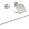 Grohe QuickFix Start Cube - Badkameraccessoires Set 3 In 1, Supersteel 41124DC0