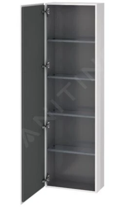 Duravit L-Cube - Hoge Badkamerkast 1760x500x243 Mm, Links, Glanzend Wit LC1171L2222 -Duravit || Geberit || Grohe Verkoopwinkel 226c9d21b67fa3be041665ba