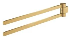 Grohe Selection - Handdoekhouder Dubbel, Draaibaar, Geborsteld Cool Sunrise 41063GN0 -Duravit || Geberit || Grohe Verkoopwinkel 243e49aad852c936adcc9345