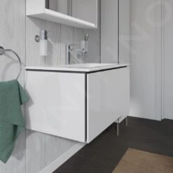 Duravit L-Cube - Wastafelonderkast 400x820x481 Mm, 1 La, Glanzend Wit LC614102222 -Duravit || Geberit || Grohe Verkoopwinkel 277518a8cfd84fc98fec9152